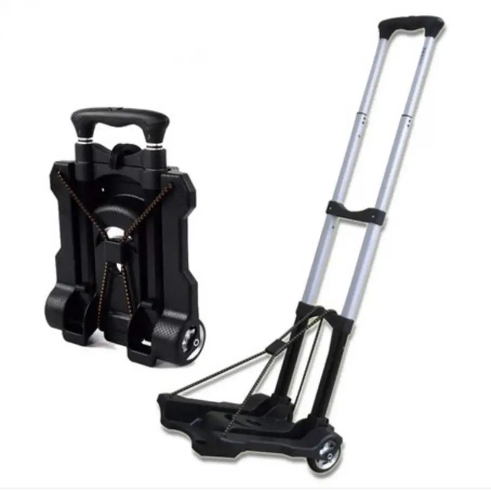 2019 Portable Aluminium Folding Hand Truck Shopping Grocery Foldable Cart Flatbed Dolly Luggage Trolley with Elastic String
2019 Portable Aluminium Folding Hand Truck Shopping Grocery Foldable Cart Flatbed Dolly Luggage Trolley with Elastic String