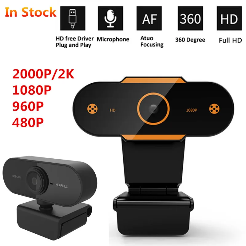 NEW HD 2K Webcam 1080P Computer Web Camera With Microphone For Live Broadcast Video Calling Conference WorkCamara Web Para PC
NEW HD 2K Webcam 1080P Computer Web Camera With Microphone For Live Broadcast Video Calling Conference WorkCamara Web Para PC