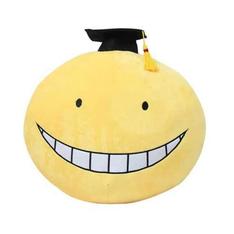 

30cm Korosensei Koro Sensei Teacher Plushie Stuffed Toy Assassination Classroom Character Octopus Soft Pillow Kids Fans Gifts