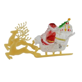 Color Changing Christmas Deer Cart Christmas Santa Ornament with Night Light LED Christmas Sleigh Table Holiday Decoration
Color Changing Christmas Deer Cart Christmas Santa Ornament with Night Light LED Christmas Sleigh Table Holiday Decoration