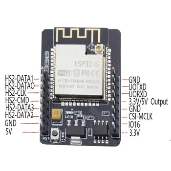 ESP32-CAM Nodemcu WiFi WiFi Module ESP32 serial to CAM ESP32 Bluetooth Board For OV2640 WiFi OV7670 Development Cameras U1Q2
ESP32-CAM Nodemcu WiFi WiFi Module ESP32 serial to CAM ESP32 Bluetooth Board For OV2640 WiFi OV7670 Development Cameras U1Q2