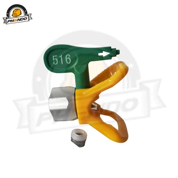 HEA ProTip 6 Series Low Pressure Airless Spray Tip 616 618 620 PHENDO Airless Nozzle Spray Tip for Wagner Titan Airless Sprayers
HEA ProTip 6 Series Low Pressure Airless Spray Tip 616 618 620 PHENDO Airless Nozzle Spray Tip for Wagner Titan Airless Sprayers