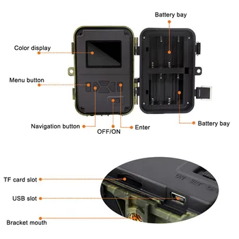 New Hunting Camera IR LEDs Night Vision Camcorder Waterproof Scouting Camera for Monitoring Drop Shipping
New Hunting Camera IR LEDs Night Vision Camcorder Waterproof Scouting Camera for Monitoring Drop Shipping