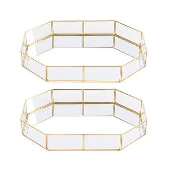 2pcs Nordic Style Glass Copper Geometry Storage Baskets Box Simplicity Style Home Organizer for Jewelry Necklace Dessert Plate-
2pcs Nordic Style Glass Copper Geometry Storage Baskets Box Simplicity Style Home Organizer for Jewelry Necklace Dessert Plate-