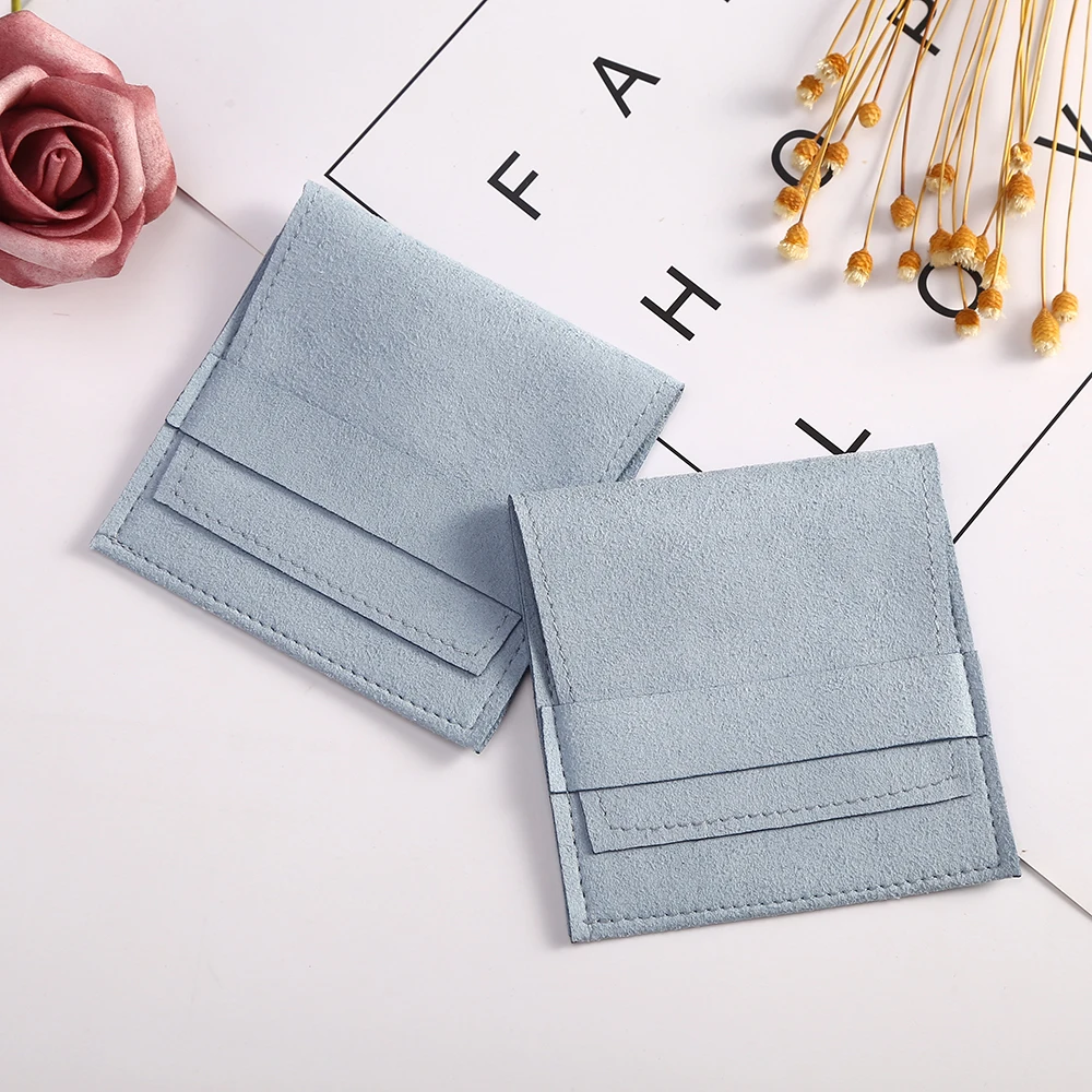 Microfiber Jewelry Pouch for Ring Earrings Blue Jewelry Packaging Small Chic Christmas Wedding Presents Gift Velvet Envelope Bag
Microfiber Jewelry Pouch for Ring Earrings Blue Jewelry Packaging Small Chic Christmas Wedding Presents Gift Velvet Envelope Bag