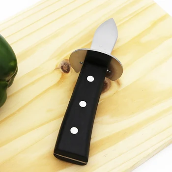 Latest Black Abs Wooden Handle Stainless Steel Raw Oysters Shell Seafood Barbecue Clam Scallop Knife
Latest Black Abs Wooden Handle Stainless Steel Raw Oysters Shell Seafood Barbecue Clam Scallop Knife