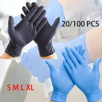 20/100PCS Black Blue Disposable Gloves Latex Dishwashing/Kitchen/Work/Rubber/Garden Gloves Universal Guantes Desechables Cocina
20/100PCS Black Blue Disposable Gloves Latex Dishwashing/Kitchen/Work/Rubber/Garden Gloves Universal Guantes Desechables Cocina