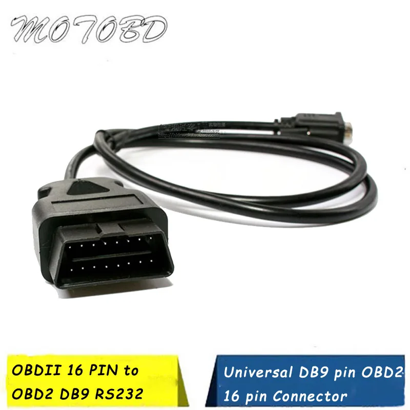 OBD2 16pin Plug to DB9 RS232 Serial Auto Scanner Connector OBD2 16 pin Male to Female Extension Adapter Car Diagnostic Cable
OBD2 16pin Plug to DB9 RS232 Serial Auto Scanner Connector OBD2 16 pin Male to Female Extension Adapter Car Diagnostic Cable