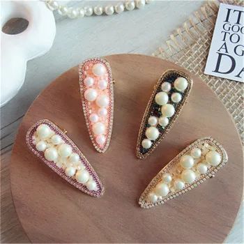 Korean Retro Fashion Pearl Hairpin Super Fairy Celebrity Feng Shui Diamond Side Clip Duckbill Clip Women's Hair Accessories
Korean Retro Fashion Pearl Hairpin Super Fairy Celebrity Feng Shui Diamond Side Clip Duckbill Clip Women's Hair Accessories
