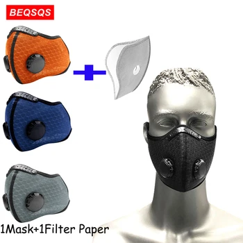 PM2.5 Dust Mask Double Breath Valve Masks with 5 Layer Filter Cycling Sport Bicycle Sport Face Mask Respirator Masks for Outdoor
PM2.5 Dust Mask Double Breath Valve Masks with 5 Layer Filter Cycling Sport Bicycle Sport Face Mask Respirator Masks for Outdoor