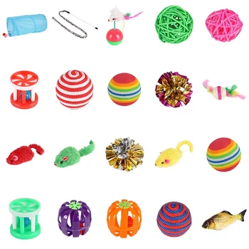 21Pcs Assorted Cat Toys Set Durable Funny Teaser Cats Toys Wand Toy, Mouse, Ball cat exercise toy durable Drop Shipping s2
21Pcs Assorted Cat Toys Set Durable Funny Teaser Cats Toys Wand Toy, Mouse, Ball cat exercise toy durable Drop Shipping s2