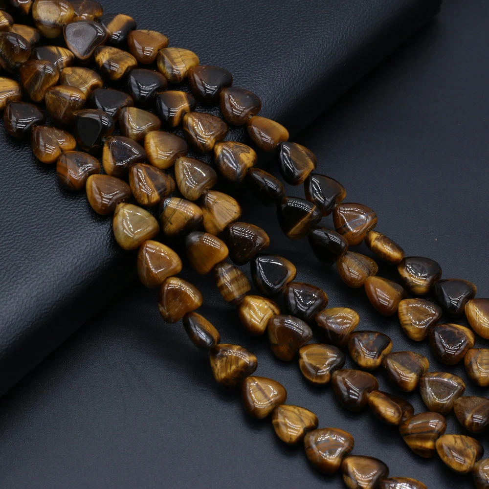 Natural Stone Beads Love Heart Shapes Tiger Eye Stone Loose Spacer Beaded For Jewelry Making DIY Bracelet Necklace Accessories
Natural Stone Beads Love Heart Shapes Tiger Eye Stone Loose Spacer Beaded For Jewelry Making DIY Bracelet Necklace Accessories