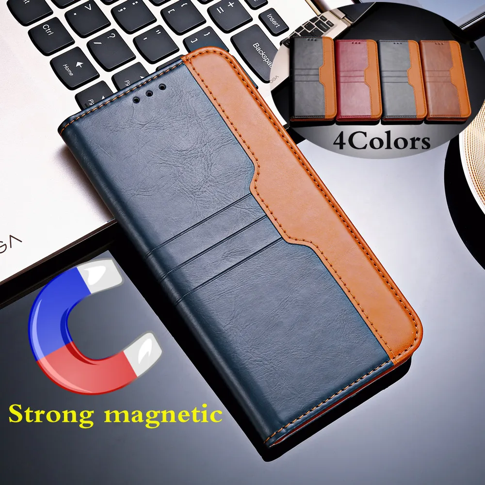 Чехол для Motorola Moto Edge S E 2020 E6S E6 E5 E4 E7 Power Z3 Z2 Z Play X4 C Plus кожаный флип-чехол | Мобильные