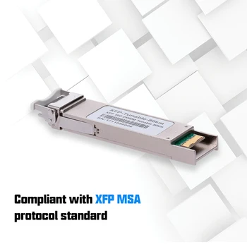 Transceiver Optical Module XFP-10G-TUNABLE-80KM 10Gb/s DWDM Tunable 80km 10 Gigabit Single-mode Fiber Transceiver Optical Module
Transceiver Optical Module XFP-10G-TUNABLE-80KM 10Gb/s DWDM Tunable 80km 10 Gigabit Single-mode Fiber Transceiver Optical Module