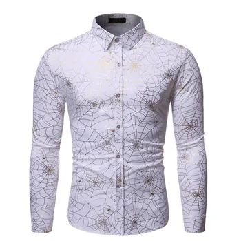 Men Fashion Casual Long Sleeved Printed shirt Men's New Style Fashion stamped Long Sleeve Shirt Printed Long-Sleeved Blouse 
Men Fashion Casual Long Sleeved Printed shirt Men's New Style Fashion stamped Long Sleeve Shirt Printed Long-Sleeved Blouse