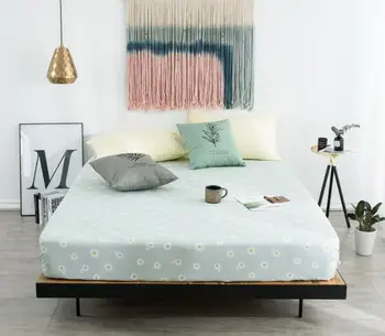 1pc Small Flowers Printed Mattress Cover 100% Cotton Fitted Sheet Bed Sheet Soft Bed Cover With Elastic Band Ins Hot
1pc Small Flowers Printed Mattress Cover 100% Cotton Fitted Sheet Bed Sheet Soft Bed Cover With Elastic Band Ins Hot