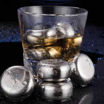 6Pcs Reusable Food Grade Stainless Steel Chess Shape Ice Cubes Whiskey Wine Cooling Cube Chilling Rock Party Bar Tool
6Pcs Reusable Food Grade Stainless Steel Chess Shape Ice Cubes Whiskey Wine Cooling Cube Chilling Rock Party Bar Tool
