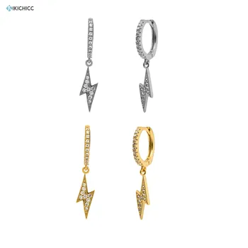 Kikichicc 2020 100% 925 Sterling Silver Lightting Drop Earring Slim Dangle Charms Crystal CZ Zircon Women Luxury Jewelry
Kikichicc 2020 100% 925 Sterling Silver Lightting Drop Earring Slim Dangle Charms Crystal CZ Zircon Women Luxury Jewelry