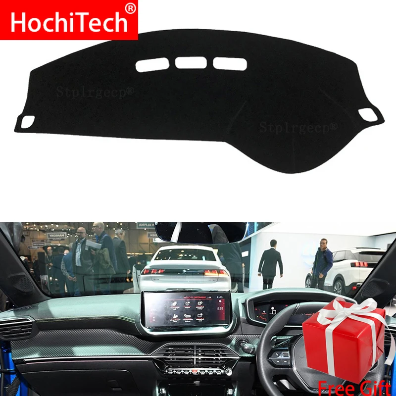 Накладка на приборную панель для Peugeot 208 2012 ~ 2019 Active привлекательный GTI 2015 защита от