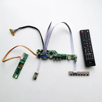 For LP141WX3-TLA1/TLA4 1CCFL 30Pin LVDS LCD display panel Remote+Inverter+keyboard VGA HDMI AV USB RF T.V56 controller board Kit
For LP141WX3-TLA1/TLA4 1CCFL 30Pin LVDS LCD display panel Remote+Inverter+keyboard VGA HDMI AV USB RF T.V56 controller board Kit
