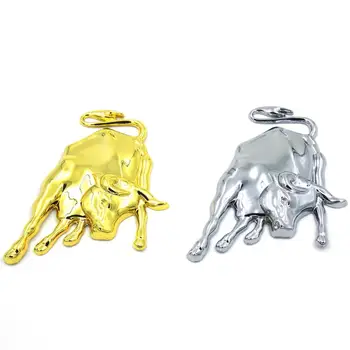 Car 3D Metal Sticker Golden Bull Emblem Badge Decals (Size: 8cm*6cm)
Car 3D Metal Sticker Golden Bull Emblem Badge Decals (Size: 8cm*6cm)