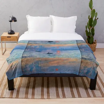 CLAUDE MONET Impression Sunrise Blanket Wool Flannel Plush Blanket Bedspread For office Sherpa Blanket Couch Quilt Cover Travel
CLAUDE MONET Impression Sunrise Blanket Wool Flannel Plush Blanket Bedspread For office Sherpa Blanket Couch Quilt Cover Travel