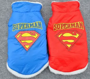 Factory Direct Winter Dog Warm Cotton Jacket Superman Pattern Windproof Fabric Karakul Liner Value for Money
Factory Direct Winter Dog Warm Cotton Jacket Superman Pattern Windproof Fabric Karakul Liner Value for Money