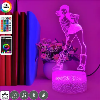 Smart Phone Control 3D LED Night Light Dragon Ball Android 18 Action Figure 7 Colors Change Touch Table Decoration Night Light
Smart Phone Control 3D LED Night Light Dragon Ball Android 18 Action Figure 7 Colors Change Touch Table Decoration Night Light