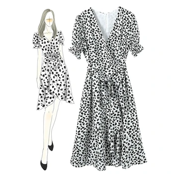 Print Leaves Plus Size Dresses for Women Flare Sleeve Corset 2020 New Summer Dresses Casual Black Red Dresses for Woman Sundress
Print Leaves Plus Size Dresses for Women Flare Sleeve Corset 2020 New Summer Dresses Casual Black Red Dresses for Woman Sundress