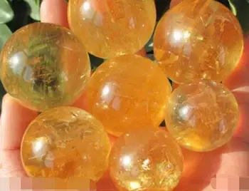 7pcs 40mm Natural Citrine Calcite Quartz Crystal Sphere Ball Healing
7pcs 40mm Natural Citrine Calcite Quartz Crystal Sphere Ball Healing