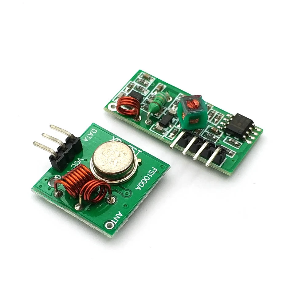 

33Mhz RF Transmitter And Receiver Module Link Kit For ARM/MCU WL DIY 315MHZ/433MHZ Wireless For Arduino Diy Kit