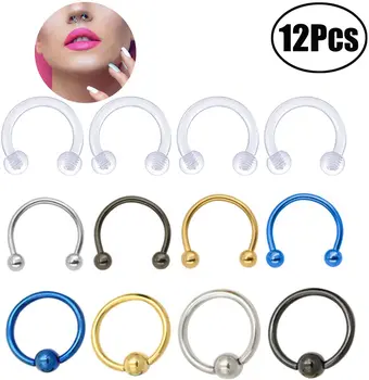 Lvcky 12 PiezLvcky Acero Inoxidable Piercing Nariz Anillo Aros Cartilago Septum Labio Helix Tragus Ceja Piercing Oreja Piercing
Lvcky 12 PiezLvcky Acero Inoxidable Piercing Nariz Anillo Aros Cartilago Septum Labio Helix Tragus Ceja Piercing Oreja Piercing