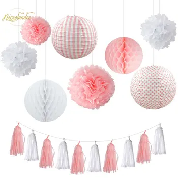 NICROLANDEE Wedding Birthday Party Paper DIY Decor Set Pink/Blue/Red/Green Lantern Honeycomb Ball PomPom Flower Tassel Garland
NICROLANDEE Wedding Birthday Party Paper DIY Decor Set Pink/Blue/Red/Green Lantern Honeycomb Ball PomPom Flower Tassel Garland