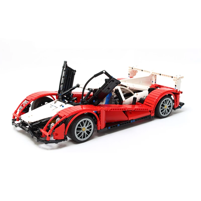 MOC-3092 Le-Mans Prototype 1 Super Car LMP Scale Sports Car Enzo set fit Technic Building Blocks Bricks Toys gift
MOC-3092 Le-Mans Prototype 1 Super Car LMP Scale Sports Car Enzo set fit Technic Building Blocks Bricks Toys gift