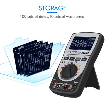 2 In 1 Intelligent Digital Current Diode Tester Auto Ranging Oscilloscope Multimeter Portable Analog Bandwidth 4000 Counts
2 In 1 Intelligent Digital Current Diode Tester Auto Ranging Oscilloscope Multimeter Portable Analog Bandwidth 4000 Counts
