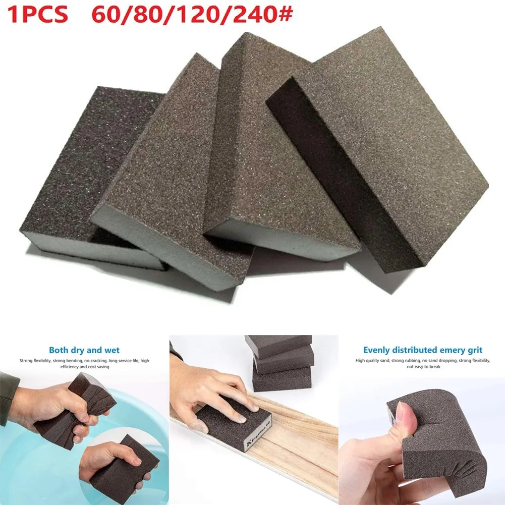 Grit 60/80/120/210 Wall Grinding Sponge Sand Block Sandpaper Polished Sand Brick For Woodworking Furniture Polishing
Grit 60/80/120/210 Wall Grinding Sponge Sand Block Sandpaper Polished Sand Brick For Woodworking Furniture Polishing
