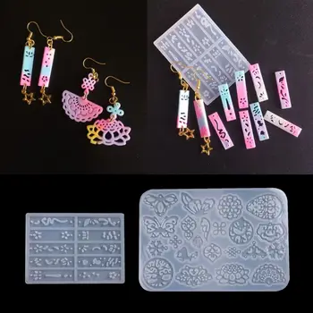 2Pcs Ancient Hollow Flower Molds Earrings Hairpin Necklace Fan Pendants Jewelry Resin Molds Jewelry Making Tools Kit
2Pcs Ancient Hollow Flower Molds Earrings Hairpin Necklace Fan Pendants Jewelry Resin Molds Jewelry Making Tools Kit