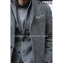 3Pc Jacket Pants Vest Man’s Light Grey Blazer Trousers Herringbone Suits Sets Custom Made Prom Dresses Groom Wedding Party Wear
3Pc Jacket Pants Vest Man’s Light Grey Blazer Trousers Herringbone Suits Sets Custom Made Prom Dresses Groom Wedding Party Wear