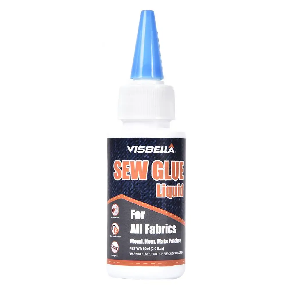 1 Pcs 60ml Sew Glue Liquid Bonding Glue Repair For Clothes Denim Leather Fabric Decorative Crafting Natural Synthetic Fabric
1 Pcs 60ml Sew Glue Liquid Bonding Glue Repair For Clothes Denim Leather Fabric Decorative Crafting Natural Synthetic Fabric
