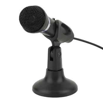 Computer Notebook Desktop Microphone KTV-307 Wire Karaoke Handheld Microphone 3.5mm Mic With Base For Singing Recording
Computer Notebook Desktop Microphone KTV-307 Wire Karaoke Handheld Microphone 3.5mm Mic With Base For Singing Recording