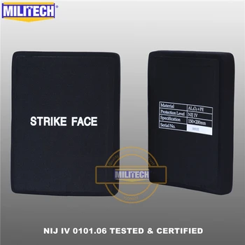 Free Shipping MILITECH 6 x 8 Inches Pair Alumina & PE NIJ Level IV Bulletproof Side Panels NIJ 4 Stand Alone Ballistic Plate
Free Shipping MILITECH 6 x 8 Inches Pair Alumina & PE NIJ Level IV Bulletproof Side Panels NIJ 4 Stand Alone Ballistic Plate