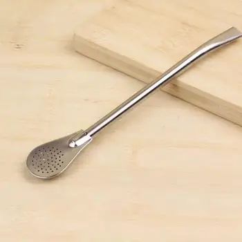 Straw Drinking Tools Filter Bar Bar Stainless Steel Practical Yerba Bombilla Spoons
Straw Drinking Tools Filter Bar Bar Stainless Steel Practical Yerba Bombilla Spoons