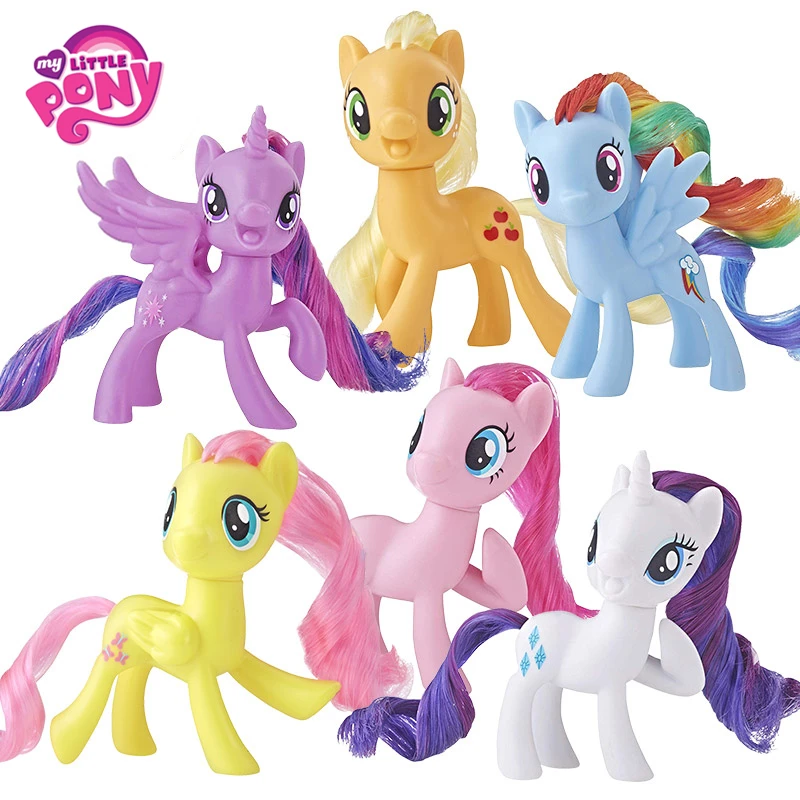 Original Hasbro My Little Pony Friendship Is Magic Cartoon Rainbow Unicorn Ponies Anime Action Figure Model Dolls Kids Gifts
Original Hasbro My Little Pony Friendship Is Magic Cartoon Rainbow Unicorn Ponies Anime Action Figure Model Dolls Kids Gifts