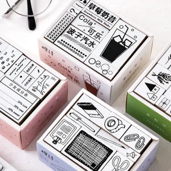 10PCS A Box Creative Mini Wooden Stamps Set Lovely Milk Shake Theme DIY Stickers Tool Cool School Office Deco Supplies
10PCS A Box Creative Mini Wooden Stamps Set Lovely Milk Shake Theme DIY Stickers Tool Cool School Office Deco Supplies