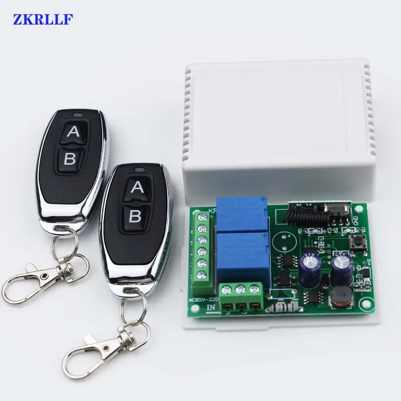 433 Mhz RF Relay Receiver Universal AC 110V 220V 240V 2CH Wireless Remote Control Switch LED Light Controller DIY
433 Mhz RF Relay Receiver Universal AC 110V 220V 240V 2CH Wireless Remote Control Switch LED Light Controller DIY