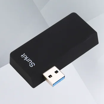 USB 3.0 to USB 3.0 5 in 1 Combo Hub Adapter Charging Data Sync TF SD Card Reader for Microsoft Surface Pro 4 / 3 (Black)
USB 3.0 to USB 3.0 5 in 1 Combo Hub Adapter Charging Data Sync TF SD Card Reader for Microsoft Surface Pro 4 / 3 (Black)