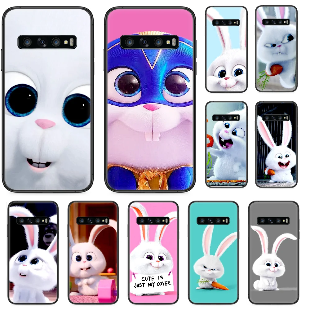 Pet Cute Little White Rabbit Phone case For Samsung Galaxy Note S 8 9 10 20 Plus E Lite Uitra black back fashion Etui soft cover
Pet Cute Little White Rabbit Phone case For Samsung Galaxy Note S 8 9 10 20 Plus E Lite Uitra black back fashion Etui soft cover