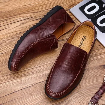 Concise Retro Slip On Peas Shoes Plus Size 38-44 Leisure Soft Comfy Men Loafers Canvas Classics Flat Driving Shoes %9977
Concise Retro Slip On Peas Shoes Plus Size 38-44 Leisure Soft Comfy Men Loafers Canvas Classics Flat Driving Shoes %9977