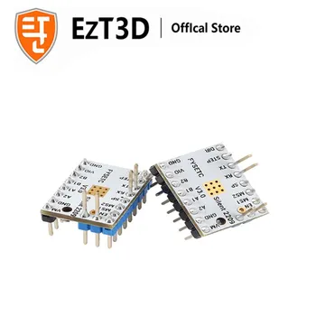 EZT3D 3D Printer TMC2209 Stepper Motor Driver Parts V3 V3.0 Chip Mute Voltage 5.5v 256 with Heatsink Compatible
EZT3D 3D Printer TMC2209 Stepper Motor Driver Parts V3 V3.0 Chip Mute Voltage 5.5v 256 with Heatsink Compatible