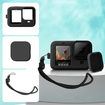 For gopro hero 9 black accessories case Protective Soft Housing Rubber + Lens Cap Silicone Shell Protector For go pro Hero9
For gopro hero 9 black accessories case Protective Soft Housing Rubber + Lens Cap Silicone Shell Protector For go pro Hero9